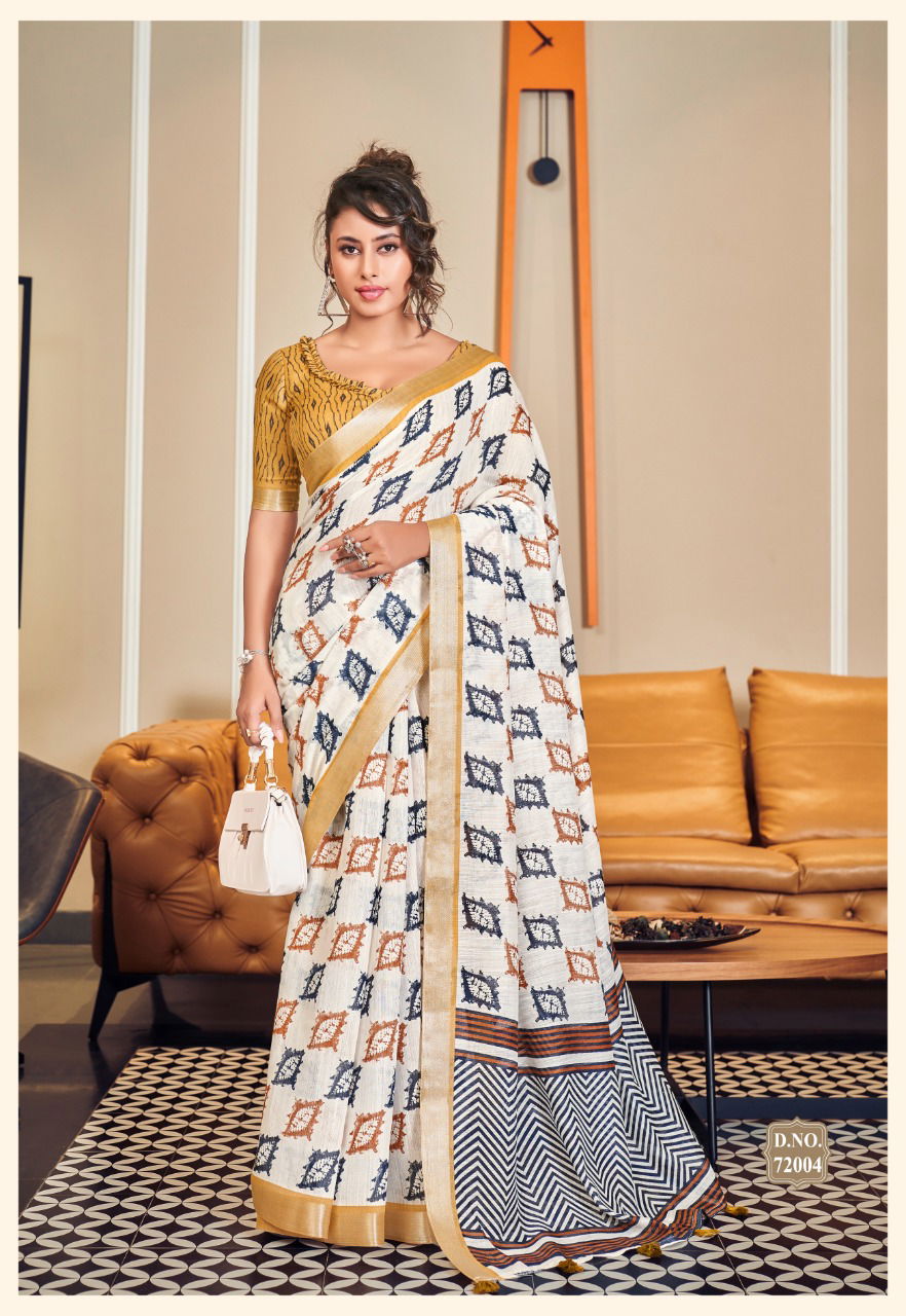 Siddhanth Summer Cool Daily Wear Wholesale Printed Sarees Catalog